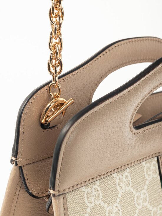 Gucci Small Ophidia Neutrals GG Supreme Canvas Tote Bag - Picture 9 of 15